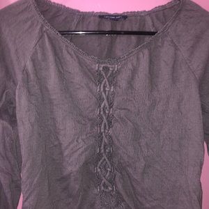 Long sleeve American eagle top